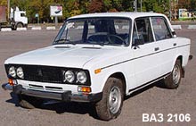 Автомобиль ВАЗ-2106 красный